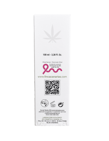 Crema di canapa effetto calore con CBD e aloe vera